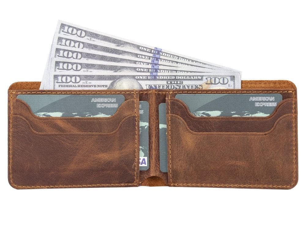 Franco Leather Wallet - TORONATA - color_ Moccasin