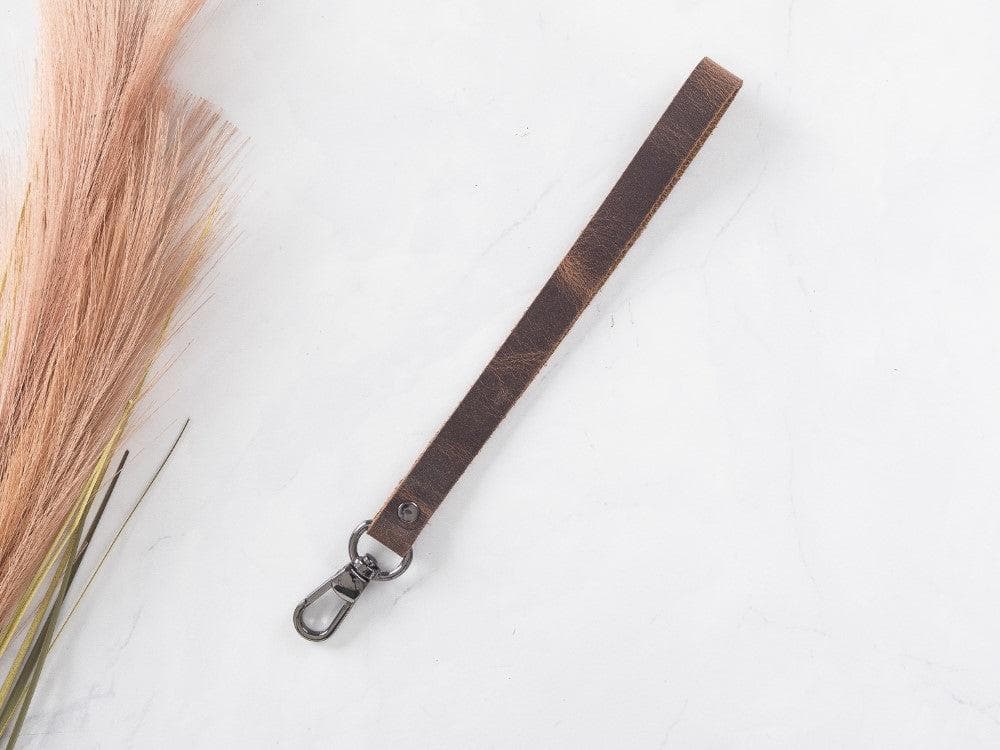 Leather Hanger - TORONATA - color_ Saddle Brown