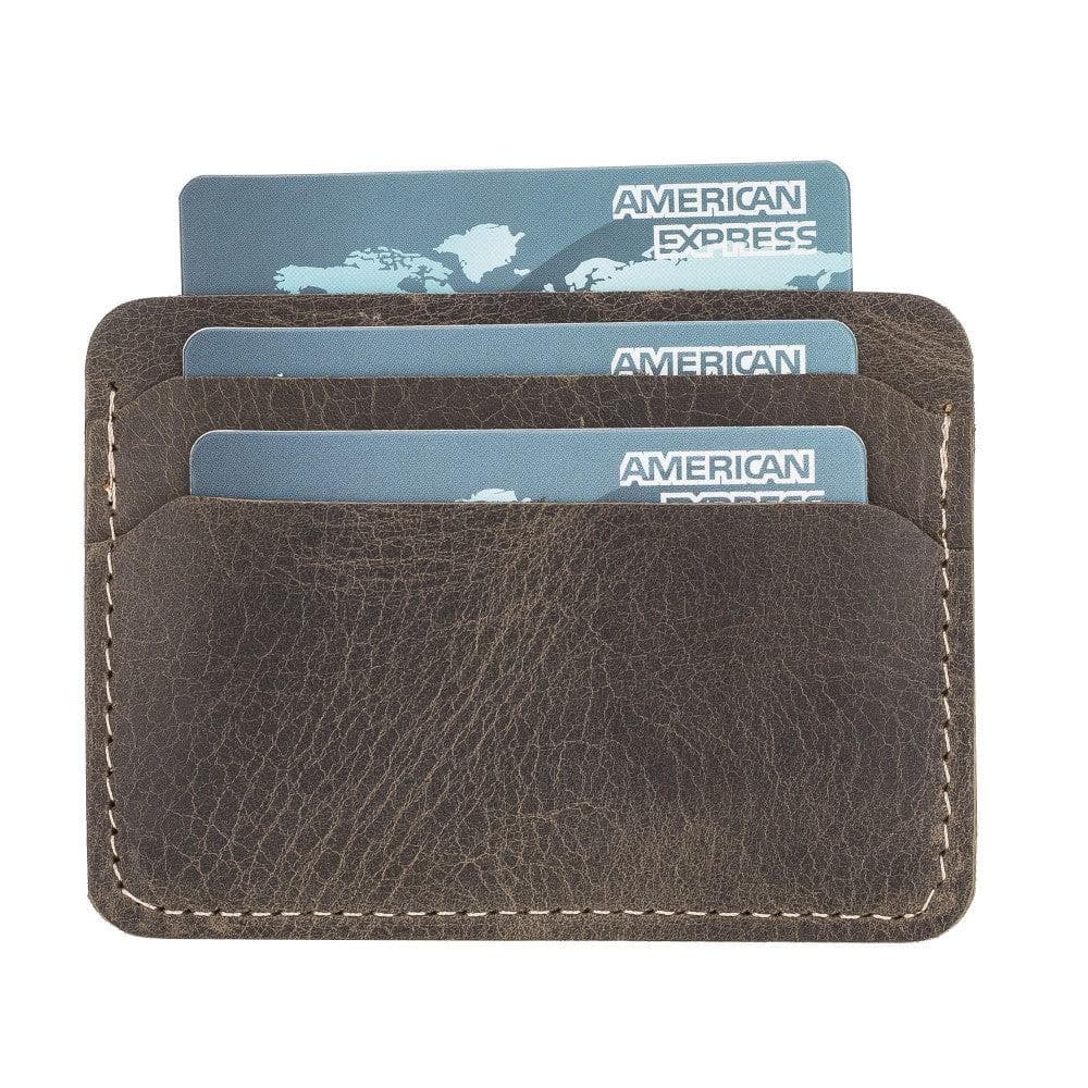 Leather Men's Wallet - TORONATA - color_ Brown