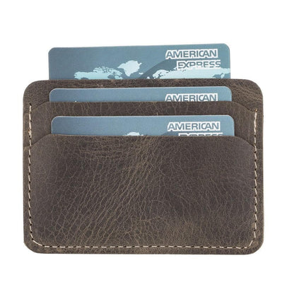 Leather Men's Wallet - TORONATA - color_ Brown
