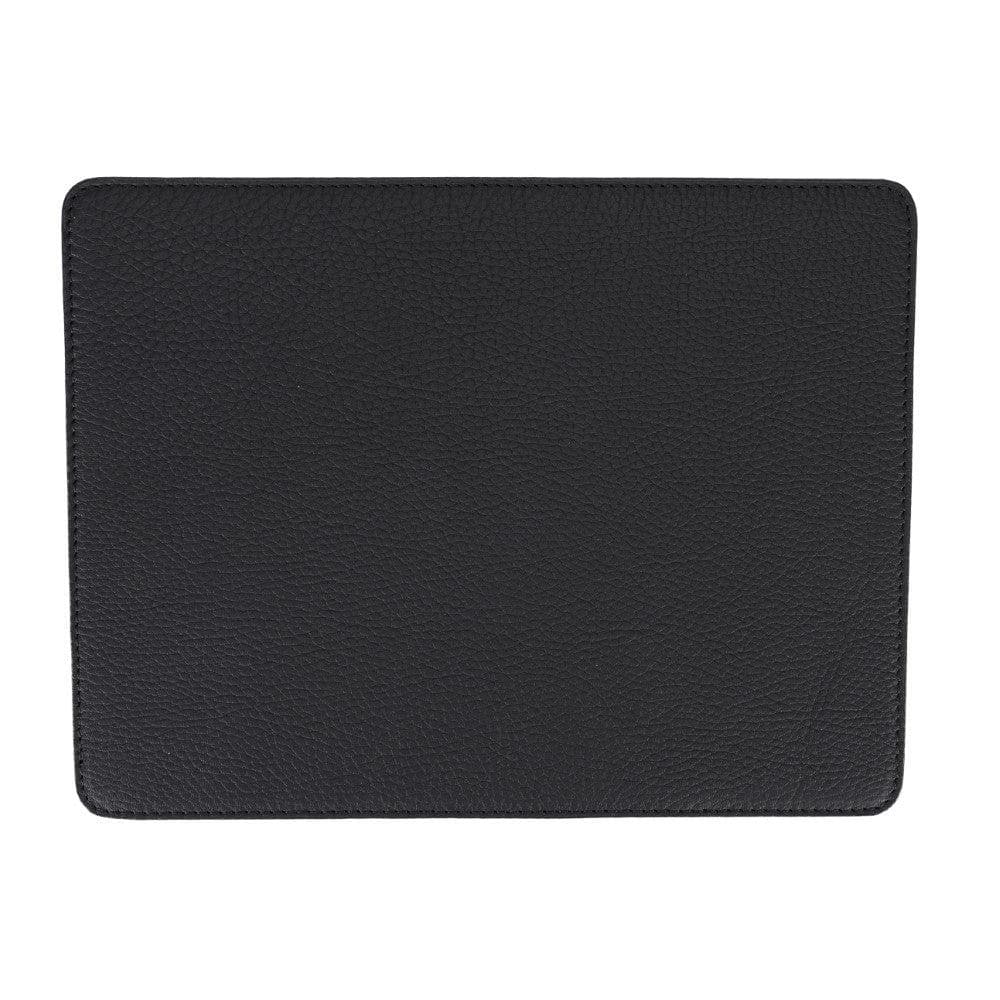 Leather Mouse Pad - TORONATA - color_ Pebble Black