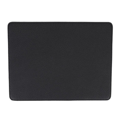 Leather Mouse Pad - TORONATA - color_ Pebble Black