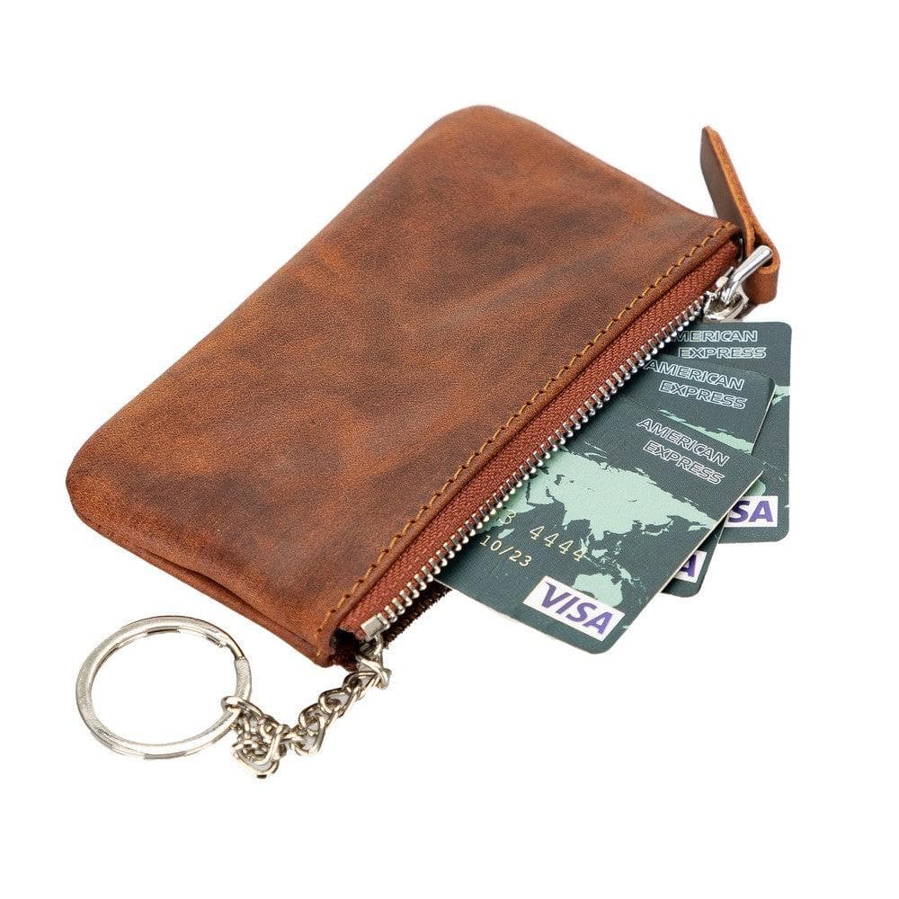 Multima Leather Card Holder - TORONATA - color_ Peru