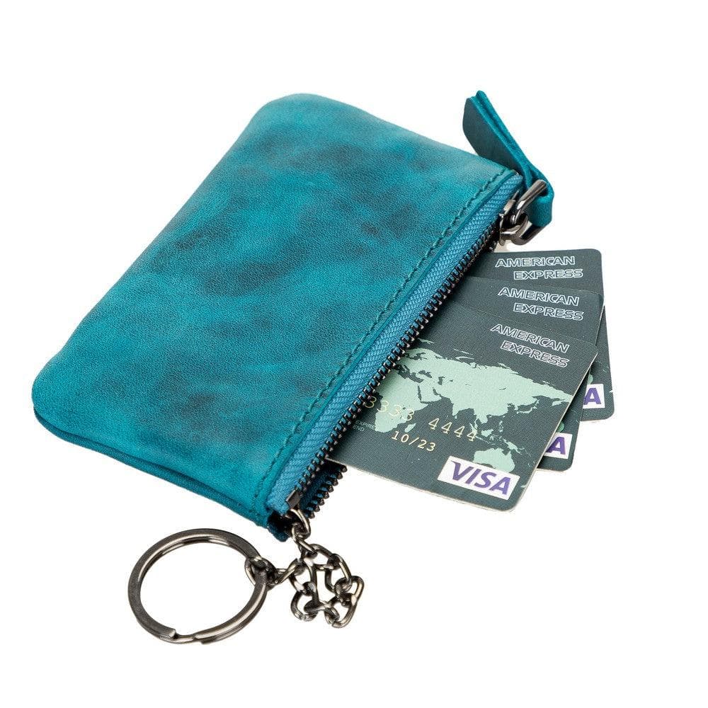 Multima Leather Card Holder - TORONATA - color_ Sky Blue