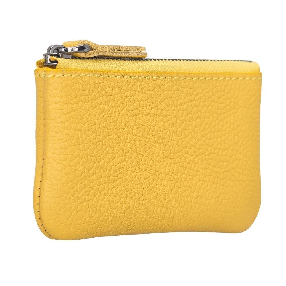 Multima Leather Card Holder - TORONATA - color_ Yellow