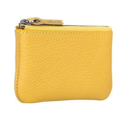 Multima Leather Card Holder - TORONATA - color_ Yellow