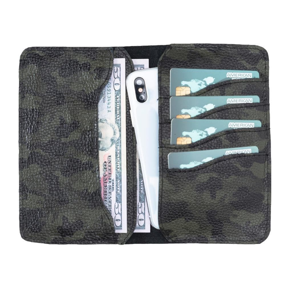Leony Leather Universal Wallet - TORONATA - color_ Green