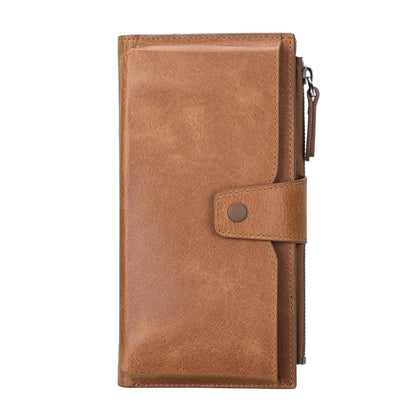 Lozan Leather Wallet - TORONATA - color_ Sandy Brown