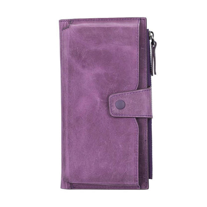 Lozan Leather Wallet - TORONATA - color_ Purple