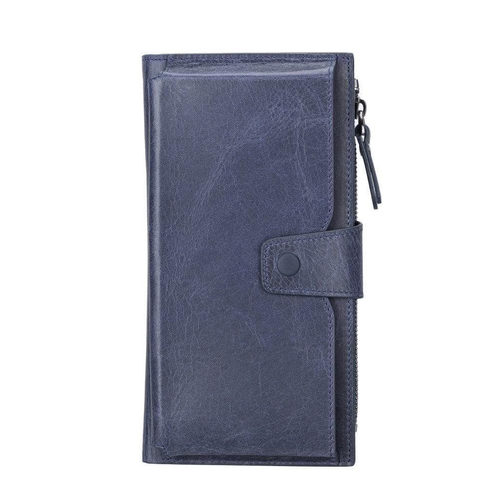 Lozan Leather Wallet - TORONATA - color_ Dark Blue