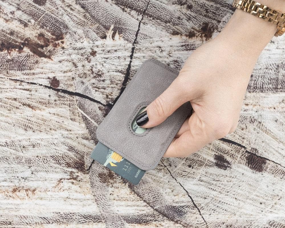 Maggy Leather Magnetic Card Holder - TORONATA - color_