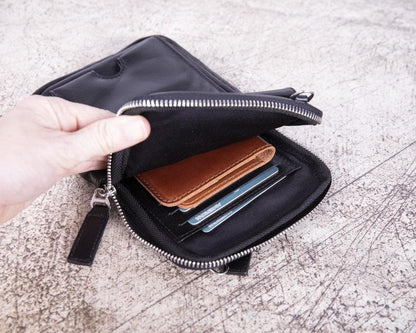 Nino Leather Crossbody Bag - TORONATA - color_