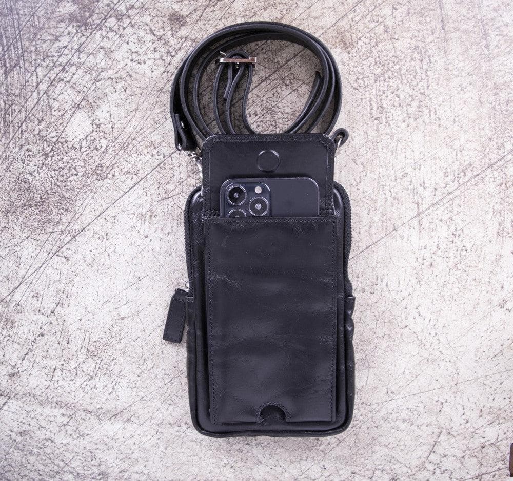 Nino Leather Crossbody Bag - TORONATA - color_ Black