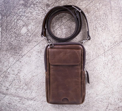 Nino Leather Crossbody Bag - TORONATA - color_