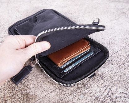 Nino Leather Crossbody Bag - TORONATA - color_