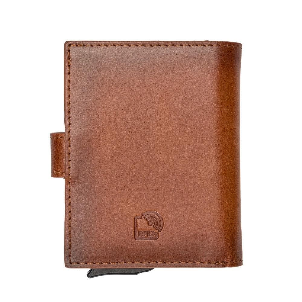 Palermo Zip Mechanical Leather Card Holder - TORONATA - color_