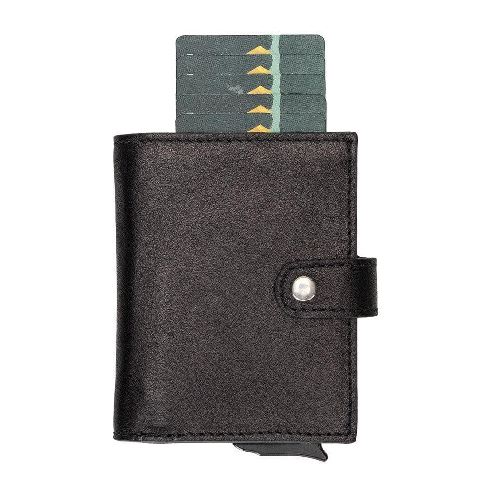 Palermo Zip Mechanical Leather Card Holder - TORONATA - color_