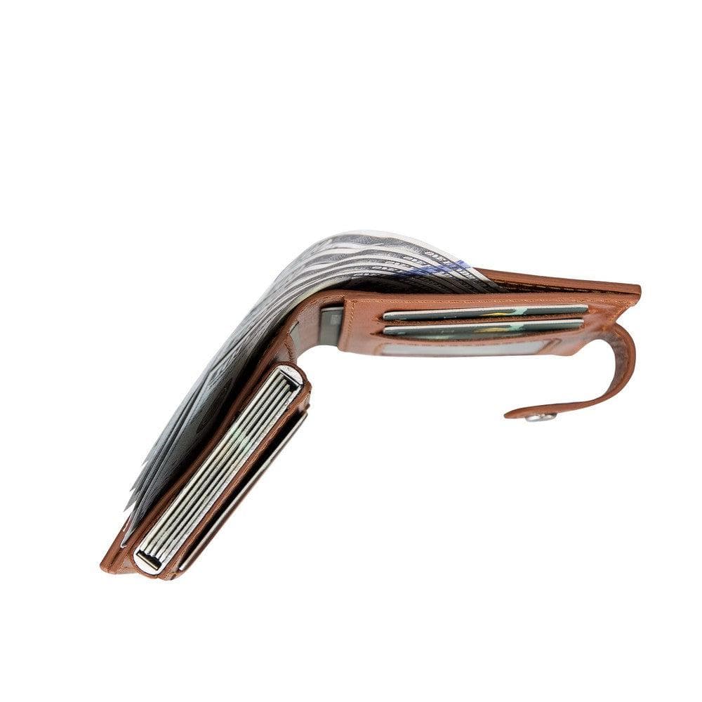 Palermo Zip Mechanical Leather Card Holder - TORONATA - color_