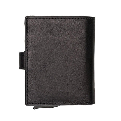 Palermo Zip Mechanical Leather Card Holder - TORONATA - color_