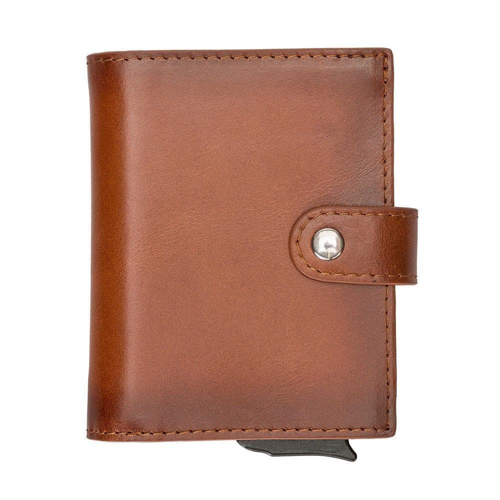 Palermo Zip Mechanical Leather Card Holder - TORONATA - color_