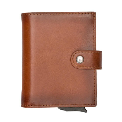 Palermo Zip Mechanical Leather Card Holder - TORONATA - color_