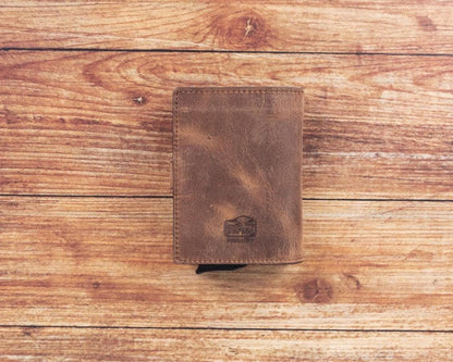 Palermo Zip Mechanical Leather Card Holder - TORONATA - color_