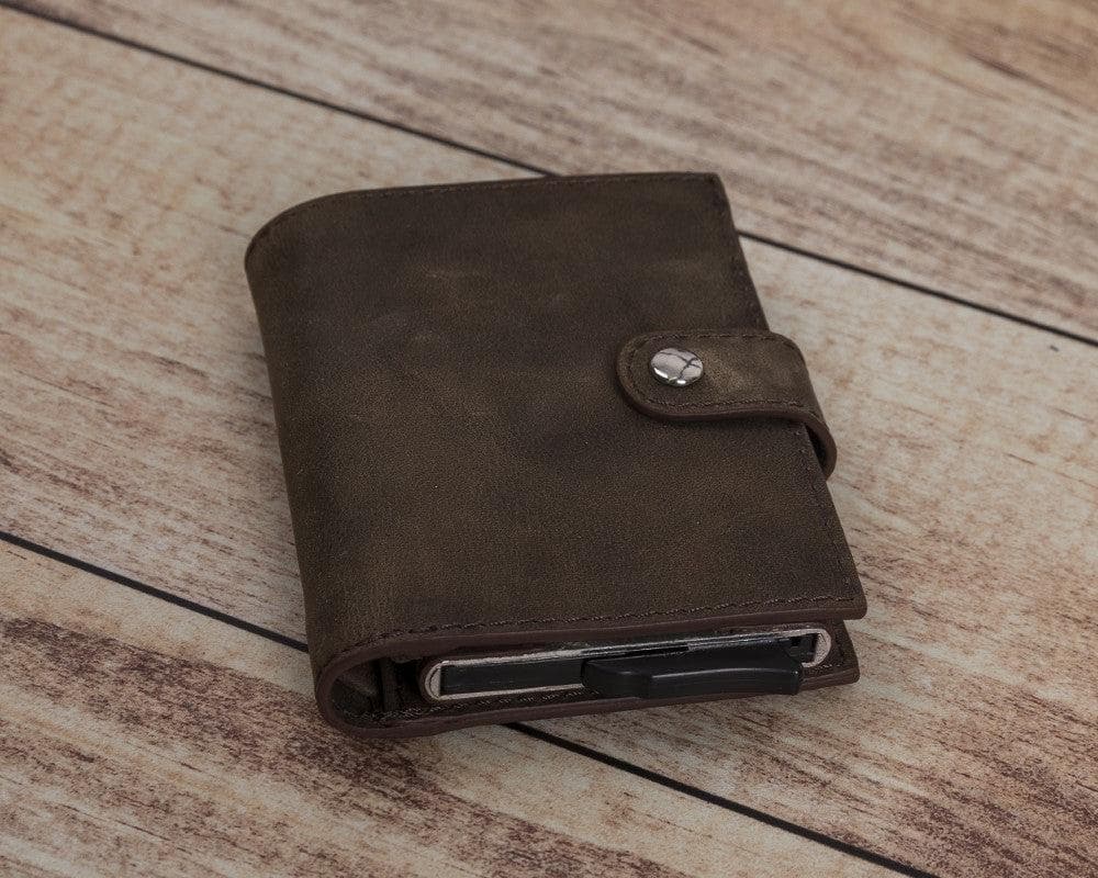 Palermo Zip Mechanical Leather Card Holder - TORONATA - color_