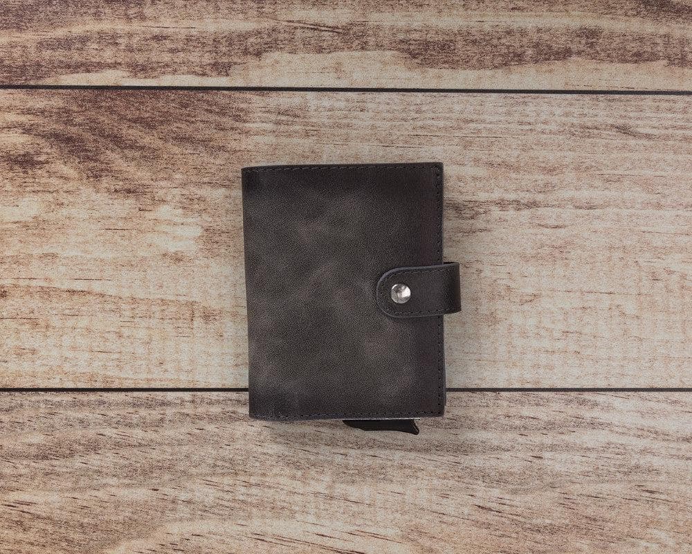 Palermo Zip Mechanical Leather Card Holder - TORONATA - color_