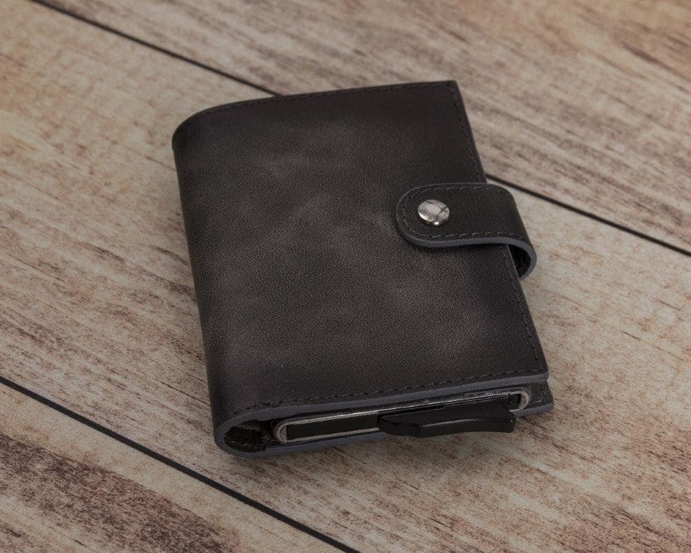Palermo Zip Mechanical Leather Card Holder - TORONATA - color_