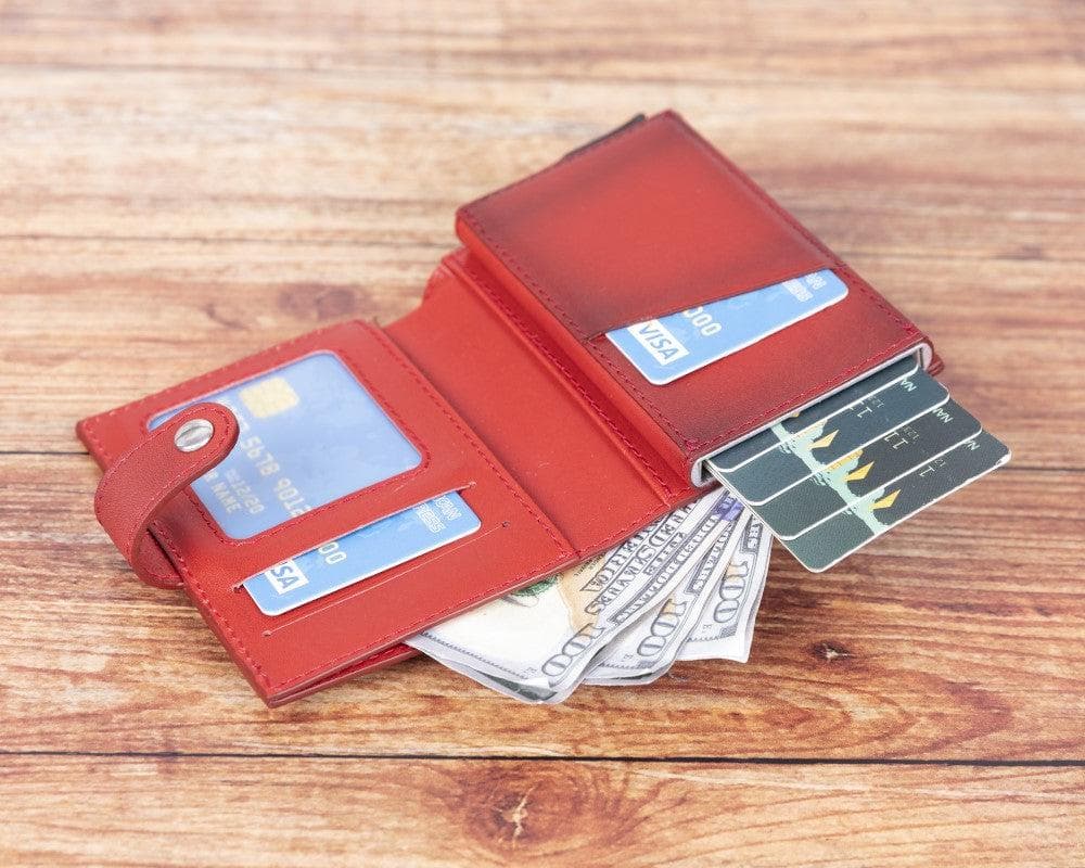 Palermo Zip Mechanical Leather Card Holder - TORONATA - color_