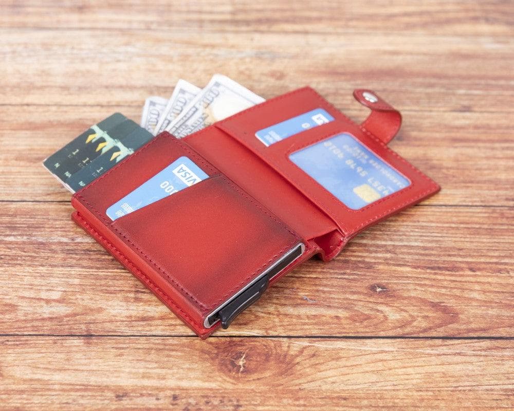 Palermo Zip Mechanical Leather Card Holder - TORONATA - color_