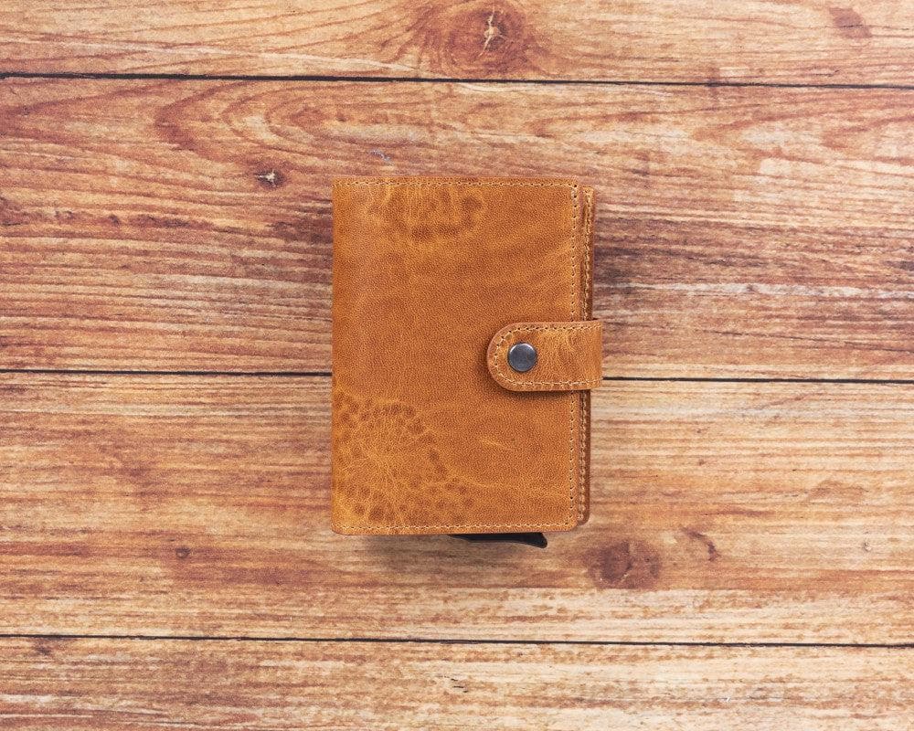 Palermo Zip Mechanical Leather Card Holder - TORONATA - color_