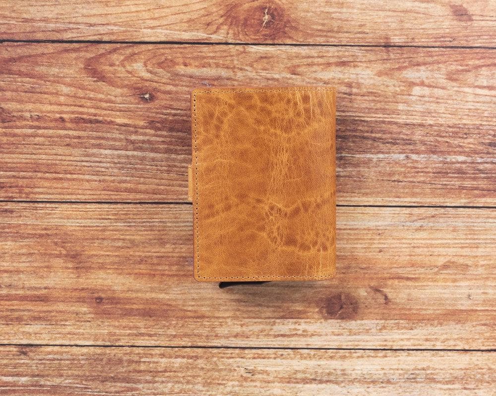 Palermo Zip Mechanical Leather Card Holder - TORONATA - color_