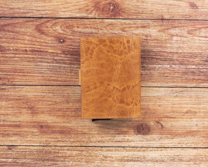 Palermo Zip Mechanical Leather Card Holder - TORONATA - color_