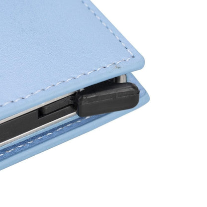 Palertag Zip Mechanical Leather Card Holder with AirTag Slot - TORONATA - color_
