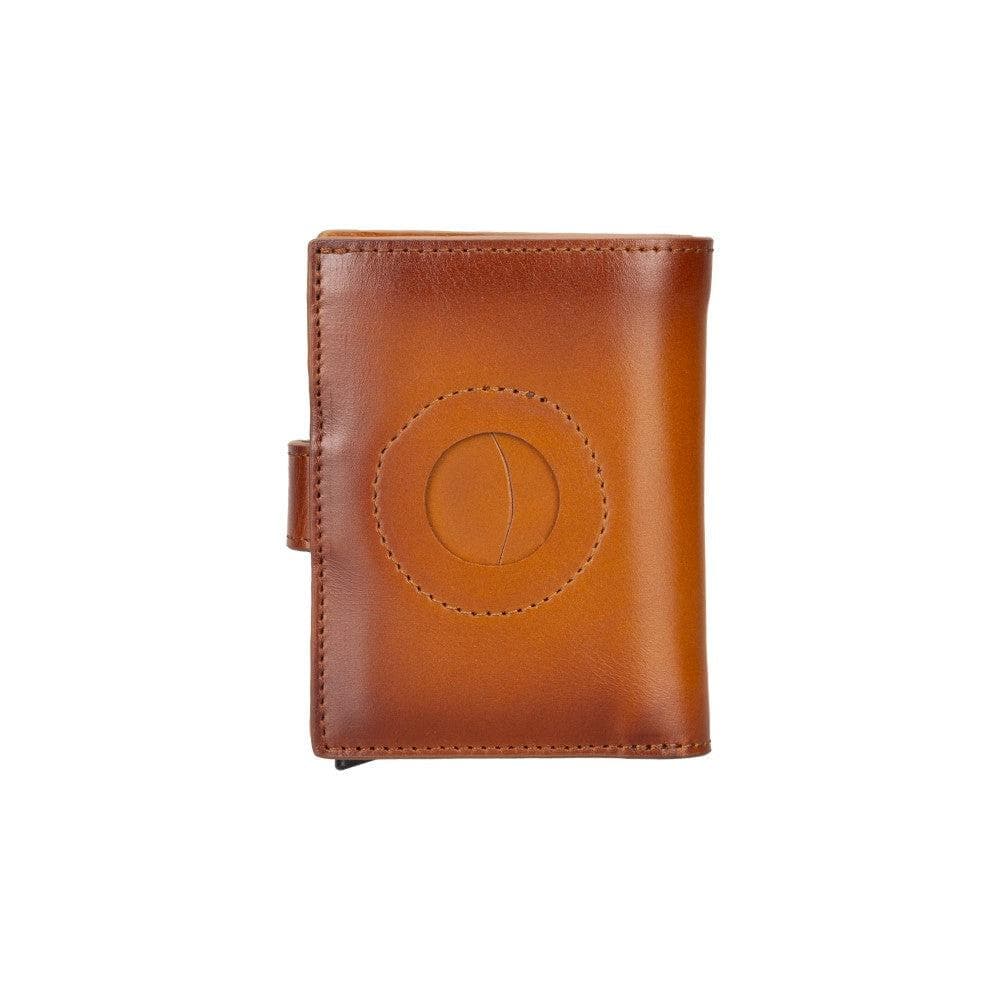 Palertag Zip Mechanical Leather Card Holder with AirTag Slot - TORONATA - color_