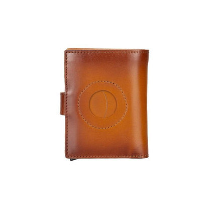 Palertag Zip Mechanical Leather Card Holder with AirTag Slot - TORONATA - color_