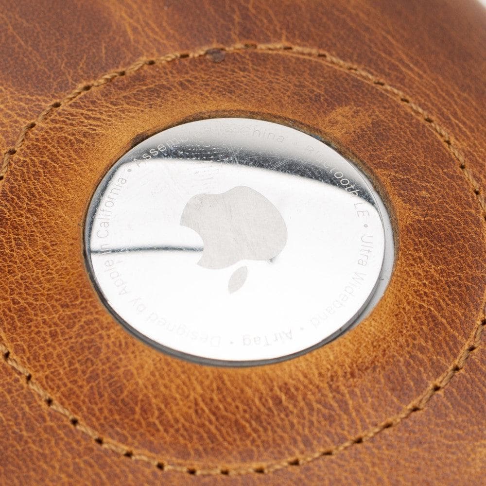 Palertag Zip Mechanical Leather Card Holder with AirTag Slot - TORONATA - color_
