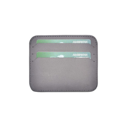 Pedro Leather Card Holder - TORONATA - color_ Sandy Gray