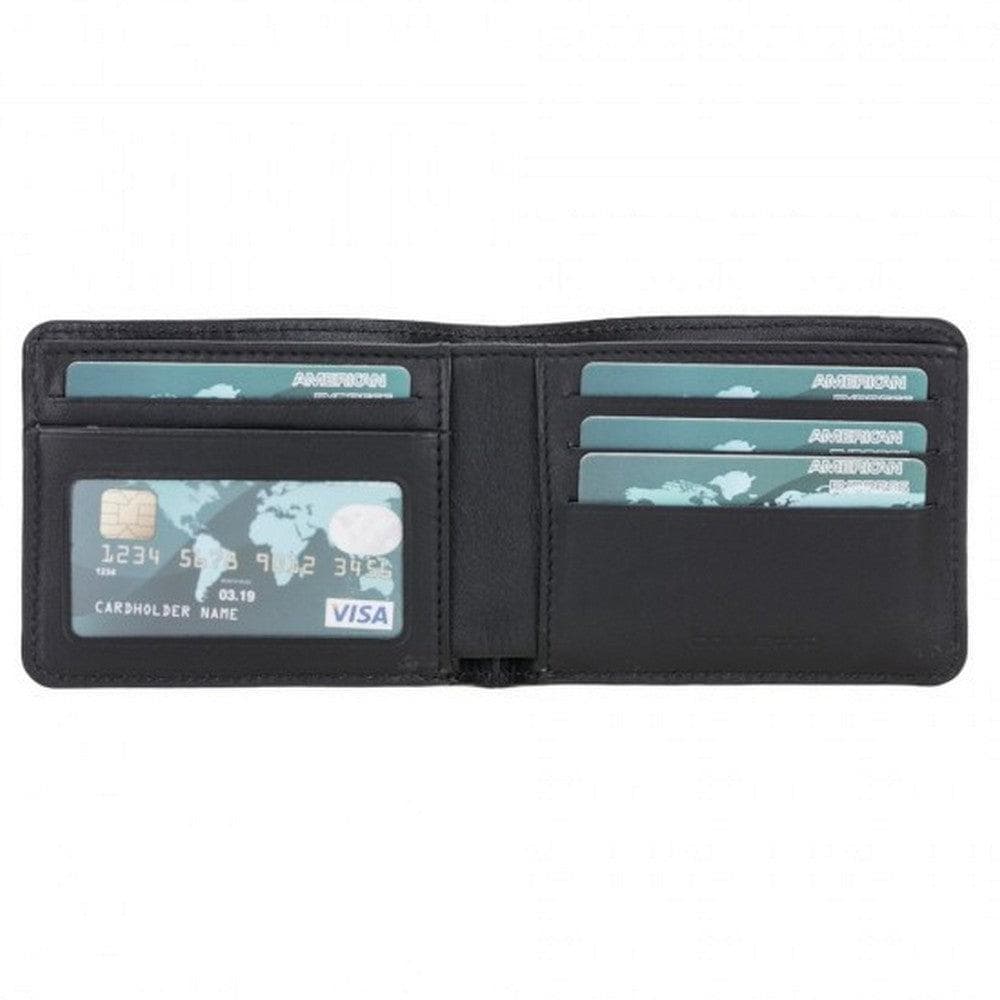 Pier Leather Wallet - TORONATA - color_ Black