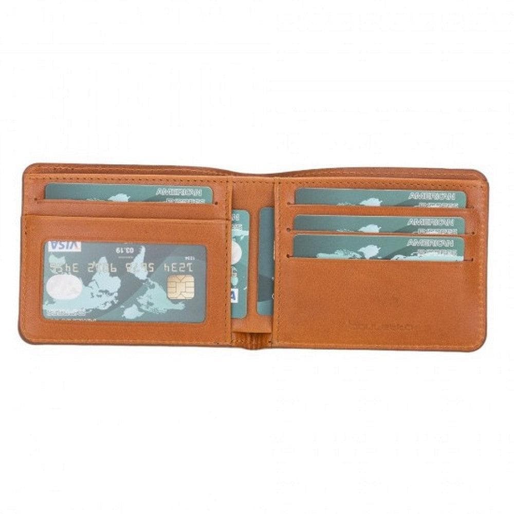 Pier Leather Wallet - TORONATA - color_ Tan
