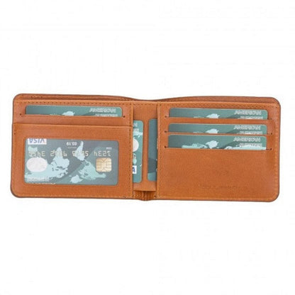 Pier Leather Wallet - TORONATA - color_ Tan