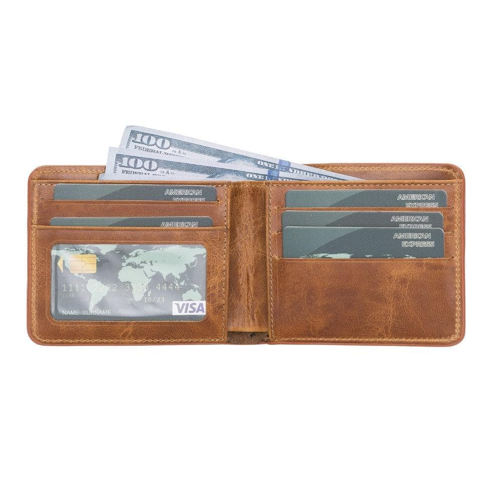 Pier Leather Wallet - TORONATA - color_ Sandy Tan