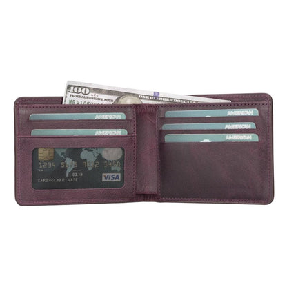 Pier Leather Wallet - TORONATA - color_ Lue