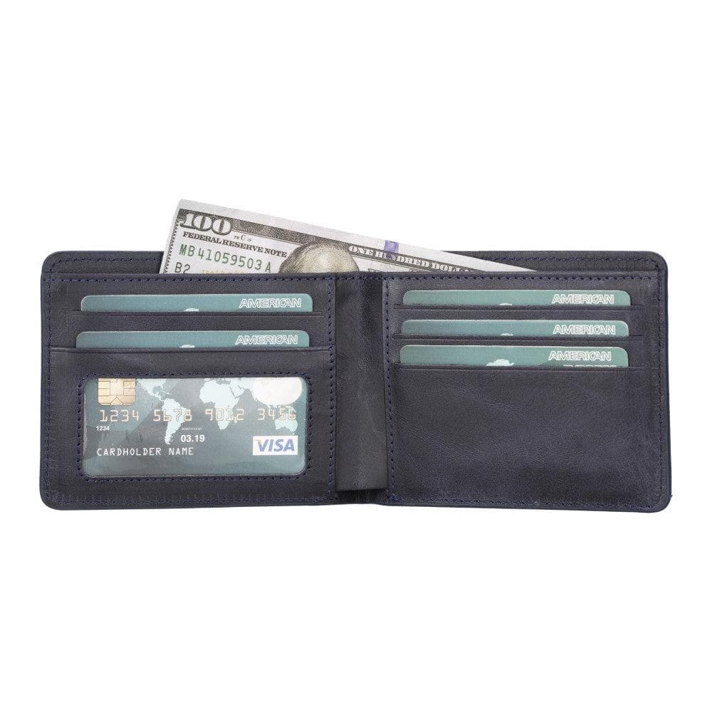 Pier Leather Wallet - TORONATA - color_ Scarlet Red