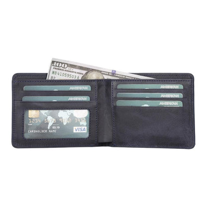 Pier Leather Wallet - TORONATA - color_ Scarlet Red