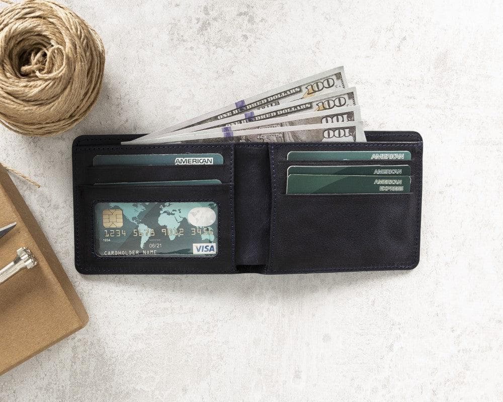 Pier Leather Wallet - TORONATA - color_ Golden Coffee