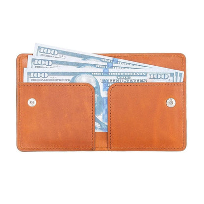 Robin Leather Wallet - TORONATA - color_ Sandy Tan
