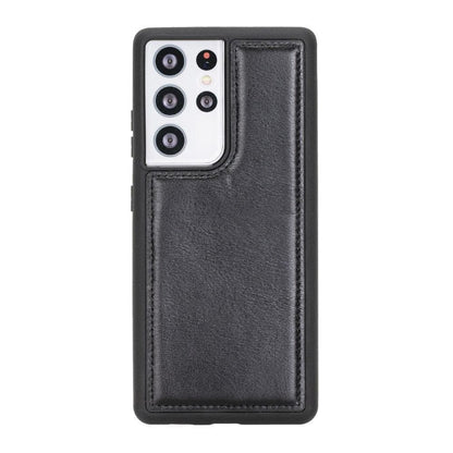 Flex Cover Samsung Galaxy S21 Plus Leather Case - TORONATA - color_ Black