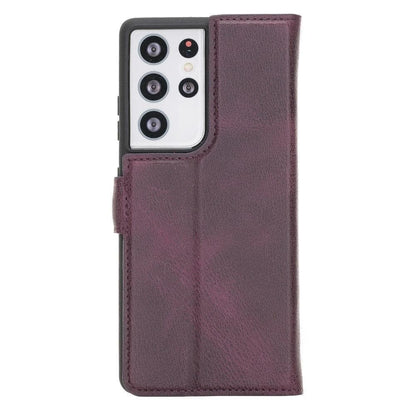 Magic Samsung Galaxy S21 FE (Fan Edition) Leather Detachable Wallet Case - TORONATA - color_